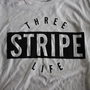 Adidas Three Stripe Life Tee